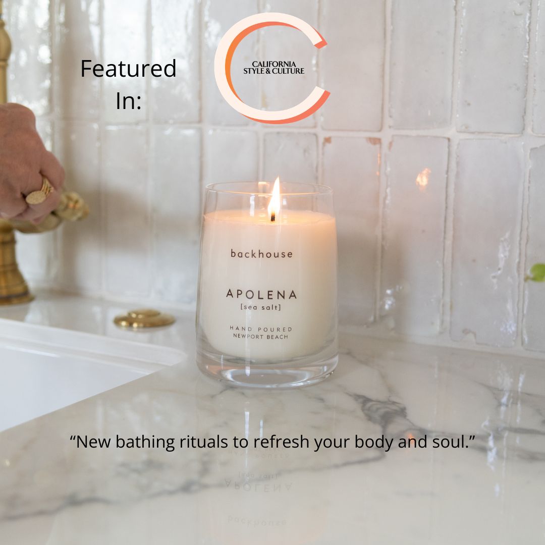 Apolena candle featured in C magazine.