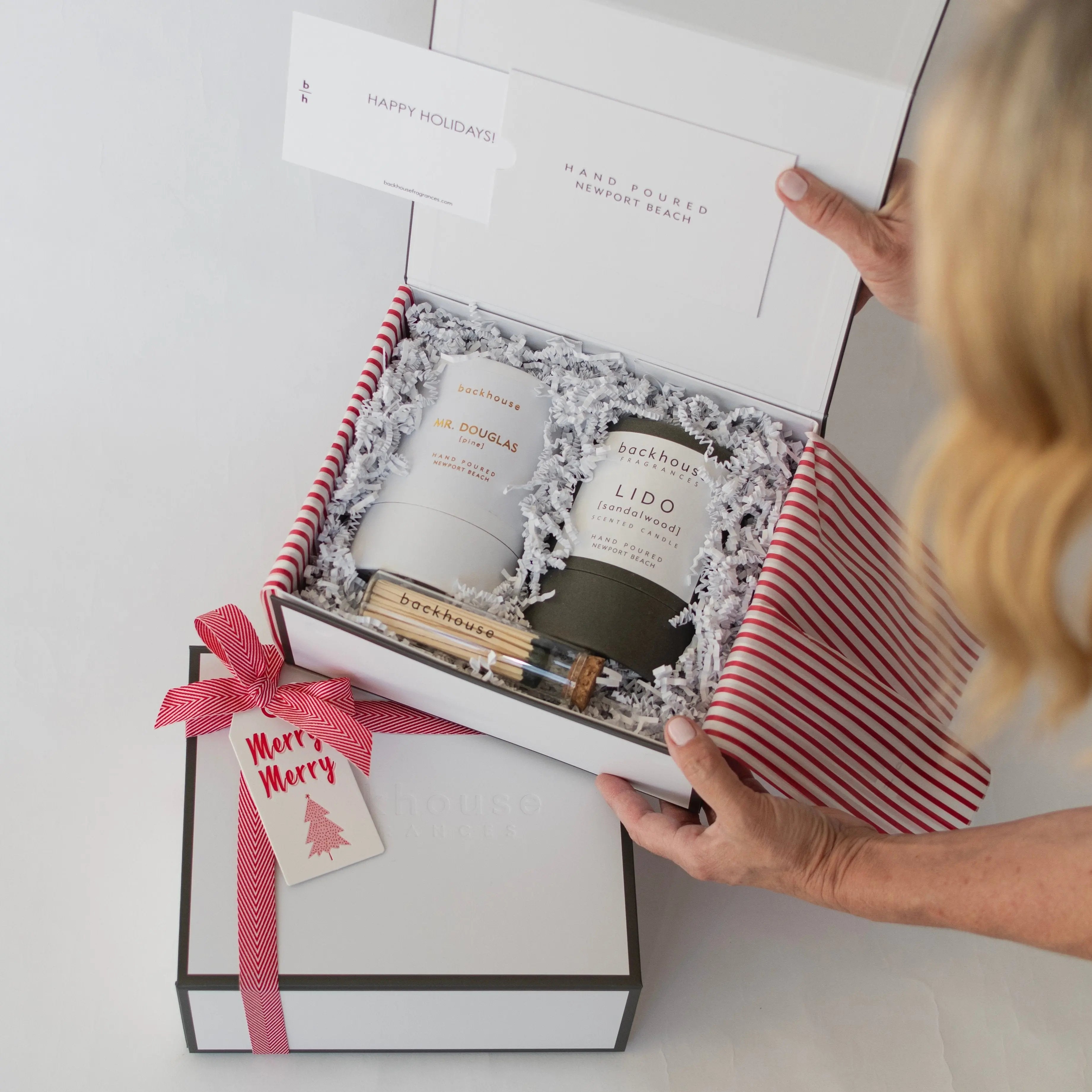 DOUBLE HURRICANE GIFT BOX backhouse fragrances