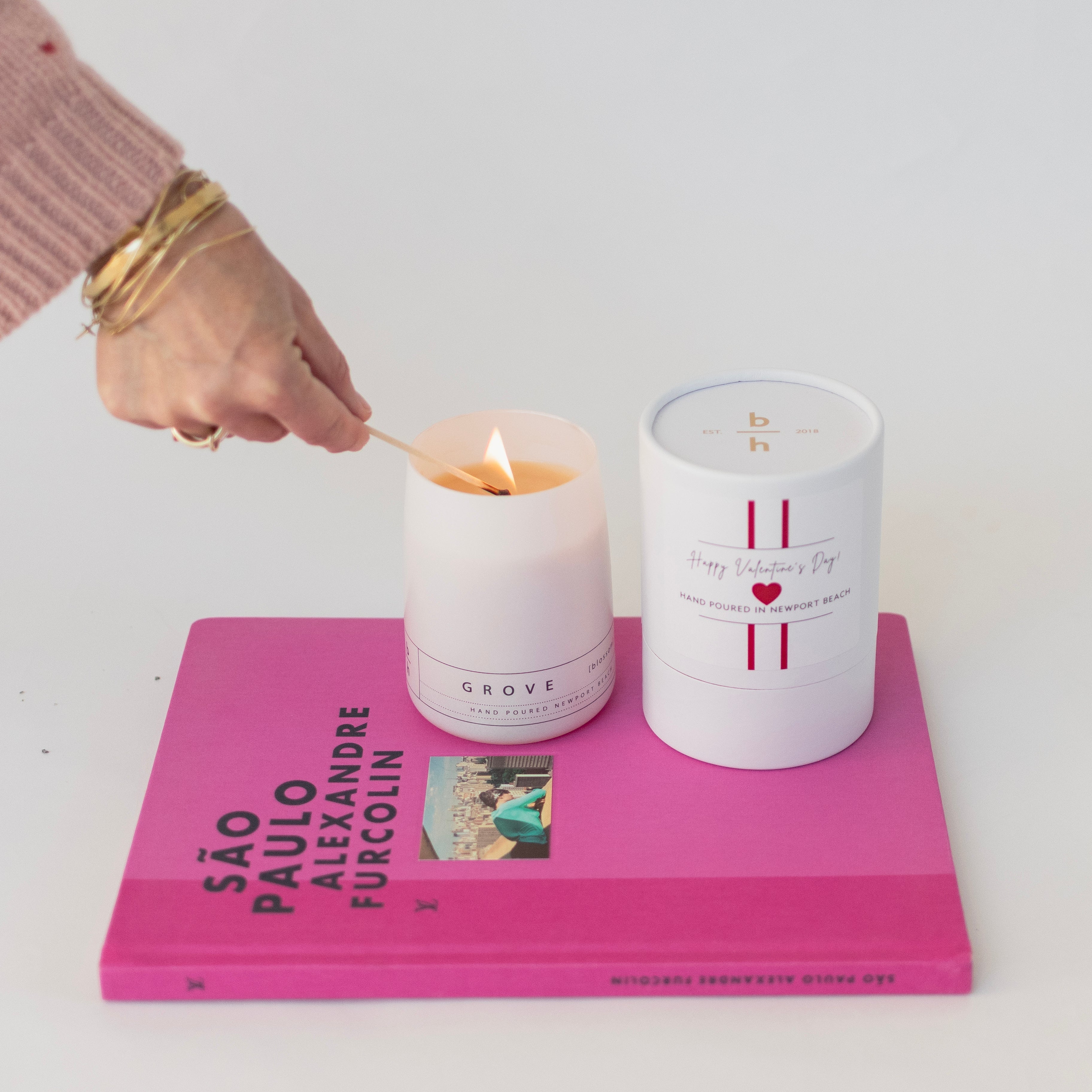 Valentine's Candle for Gifts