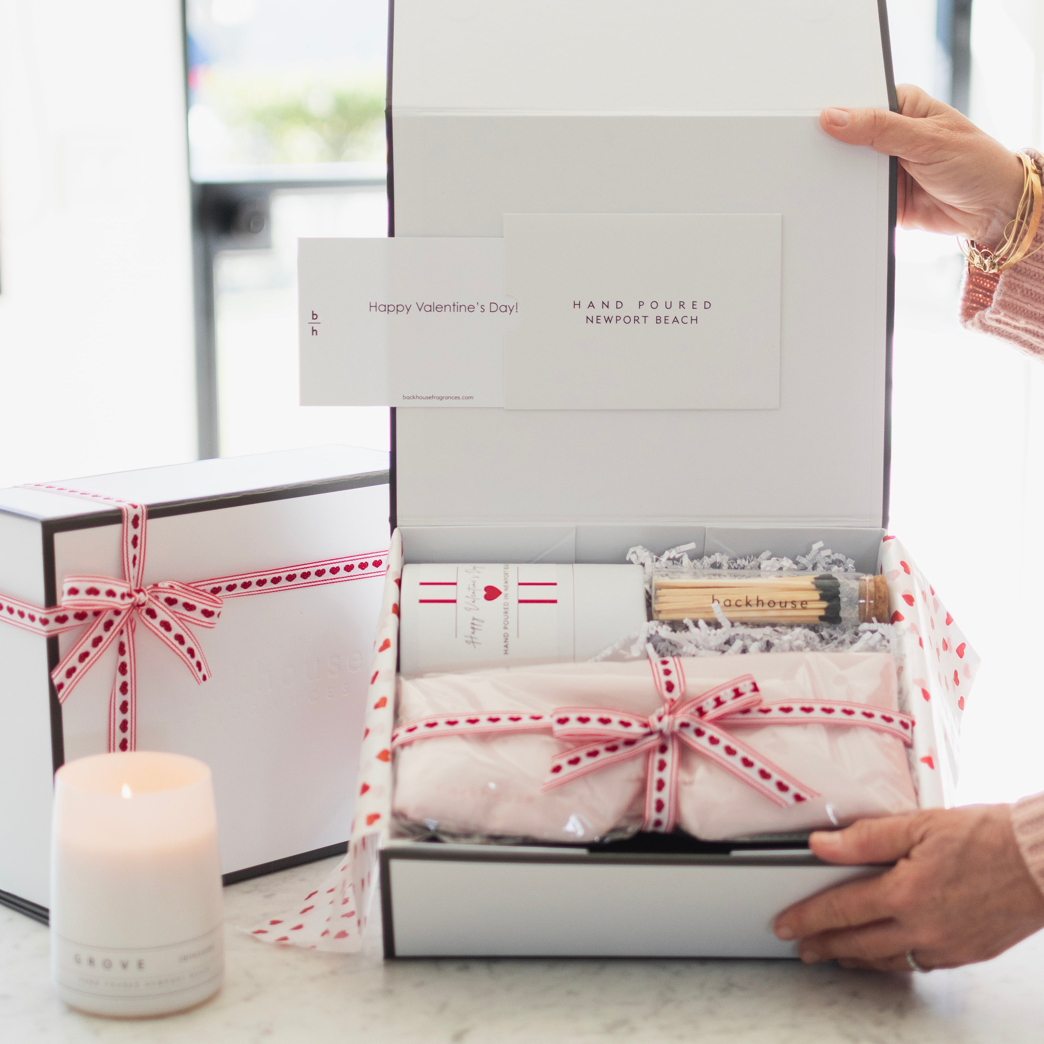 Valentine's Candle Gift Set