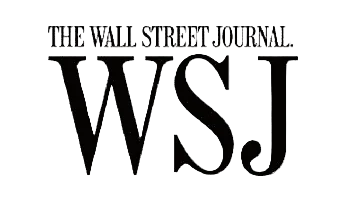 Logo of The Wall Street Journal with 'WSJ' where backhouse fragrances was featured in their publication.