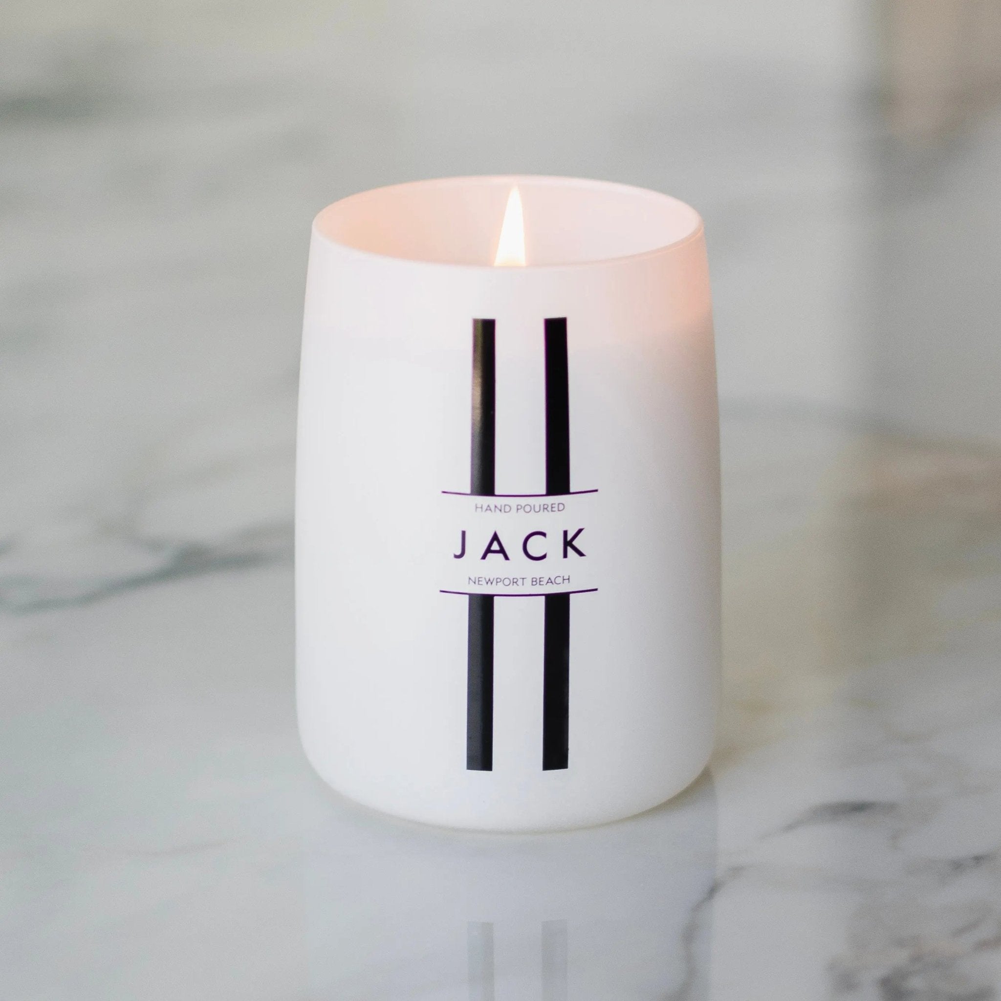 jack stripe pumpkin harvest spice candle packaging backhouse fragrances Newport Beach