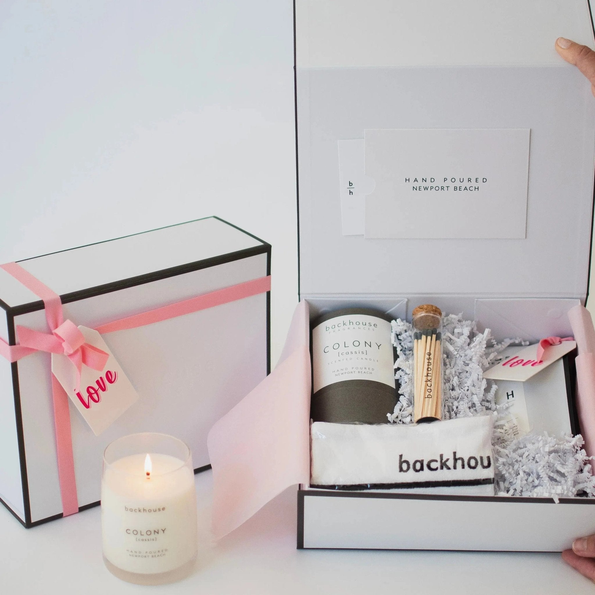 mother's day deluxe hand wash gift box backhouse fragrances Newport Beach