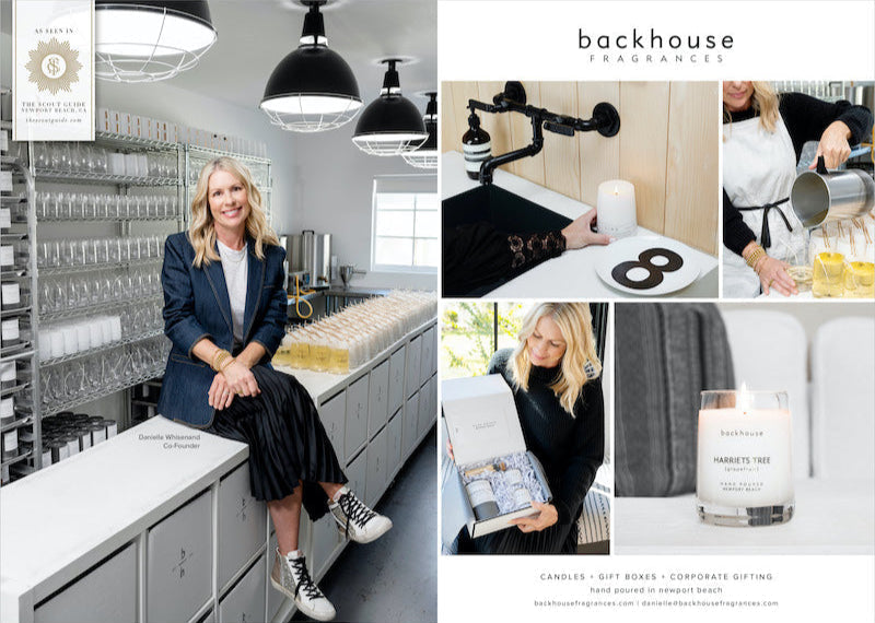 Backhouse Fragrances in The Scout Guide Newport Beach Volume 1