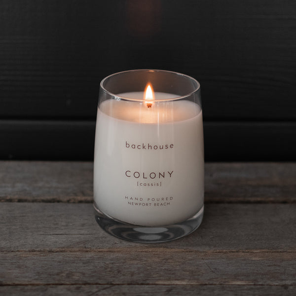Modern Scented Candle | COLONY [cassis] | backhouse fragrances