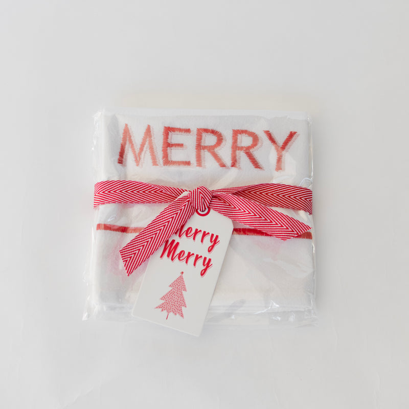 HAND WASH + MERRY DISH TOWEL GIFT SET