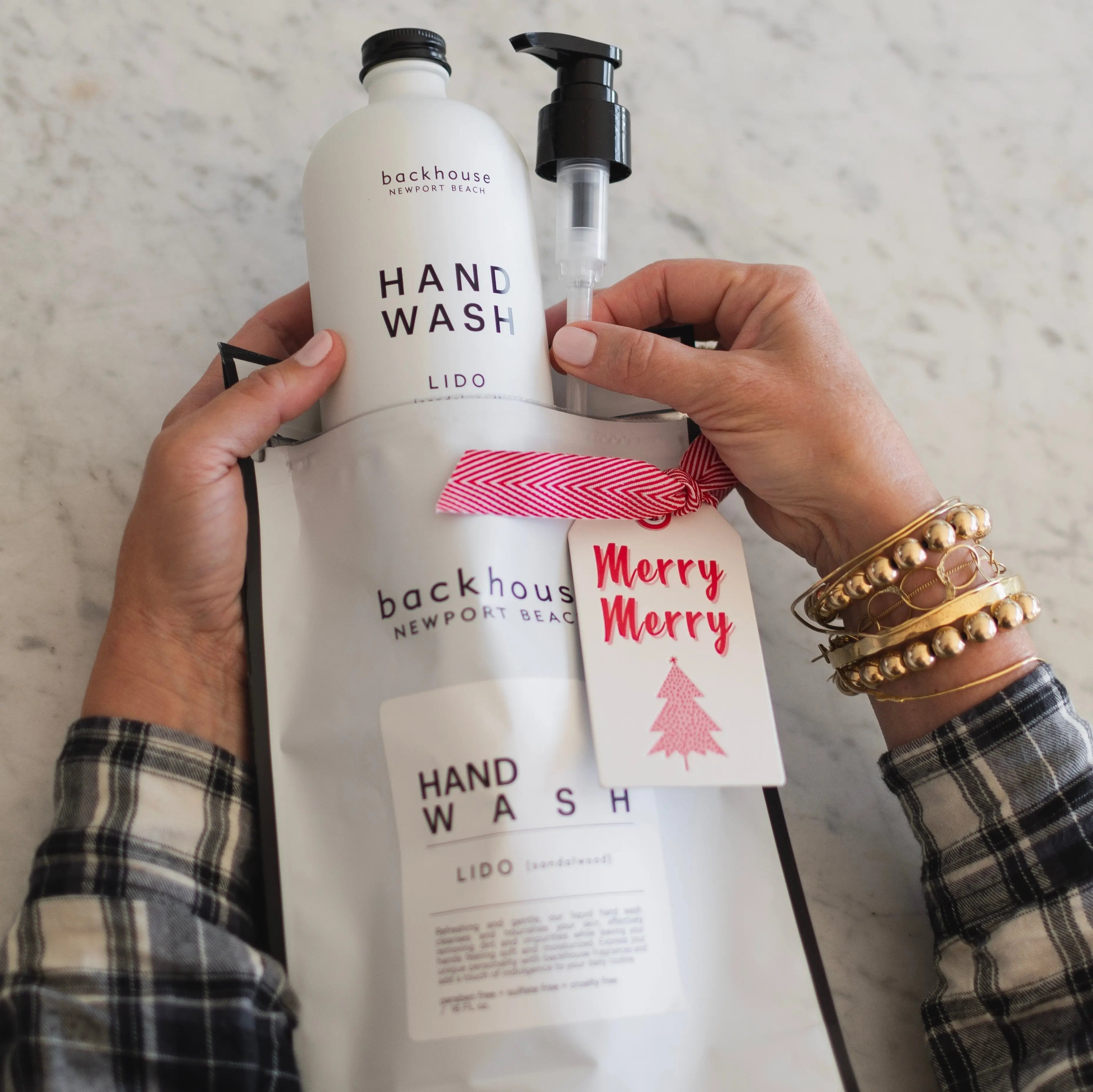 MERRY HAND WASH backhouse fragrances