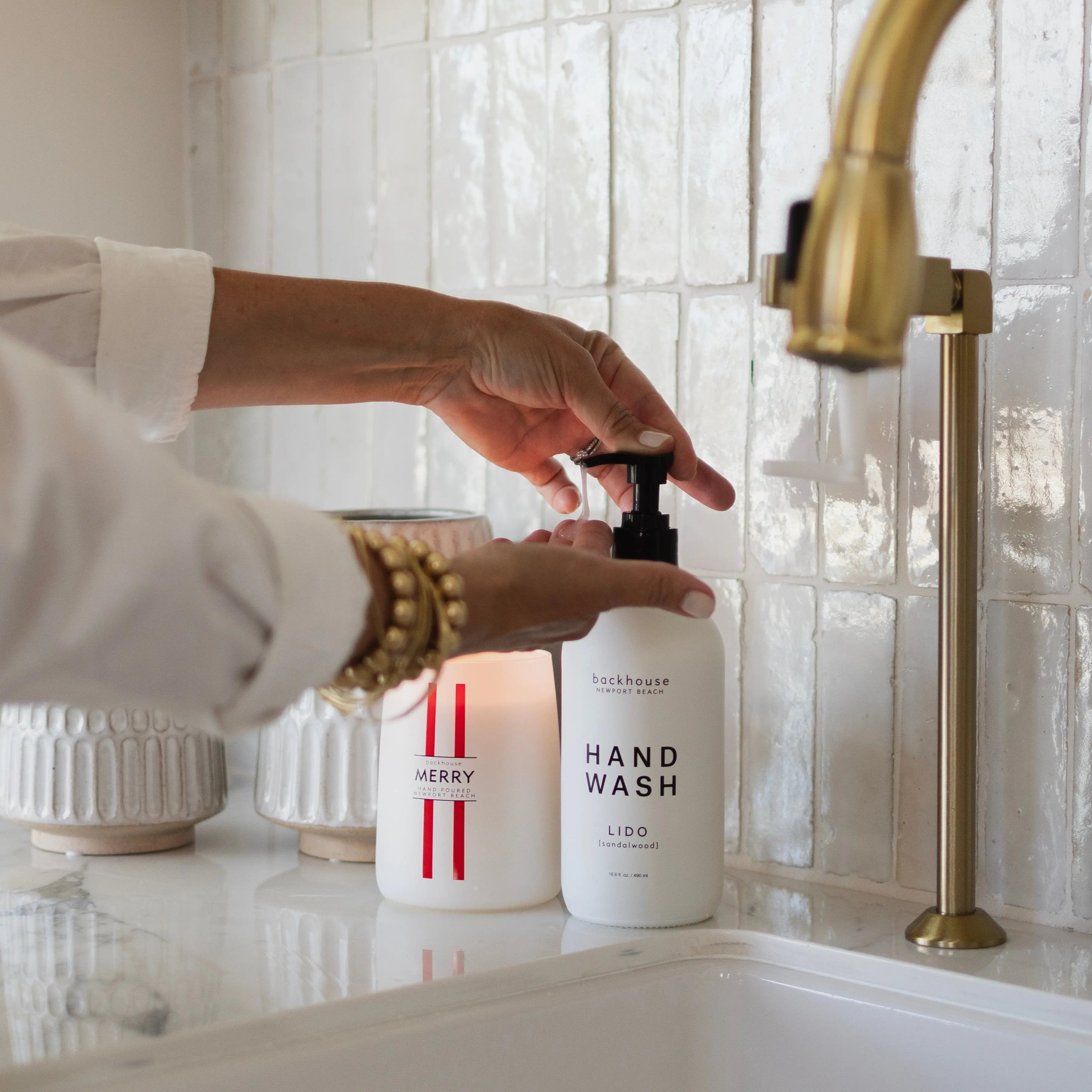 MERRY HAND WASH backhouse fragrances