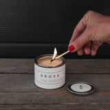 Mini Scented Candles | orange blossom | backhouse fragrances | modern mini tin candle