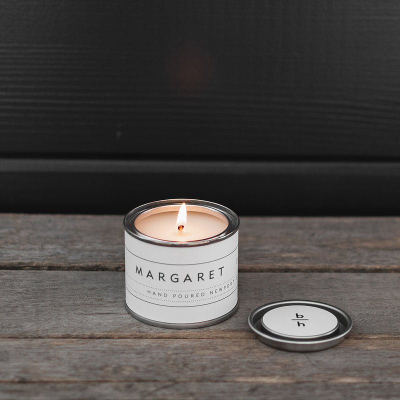 Mini Scented Candles | currant | backhouse fragrances | modern mini candle tin can