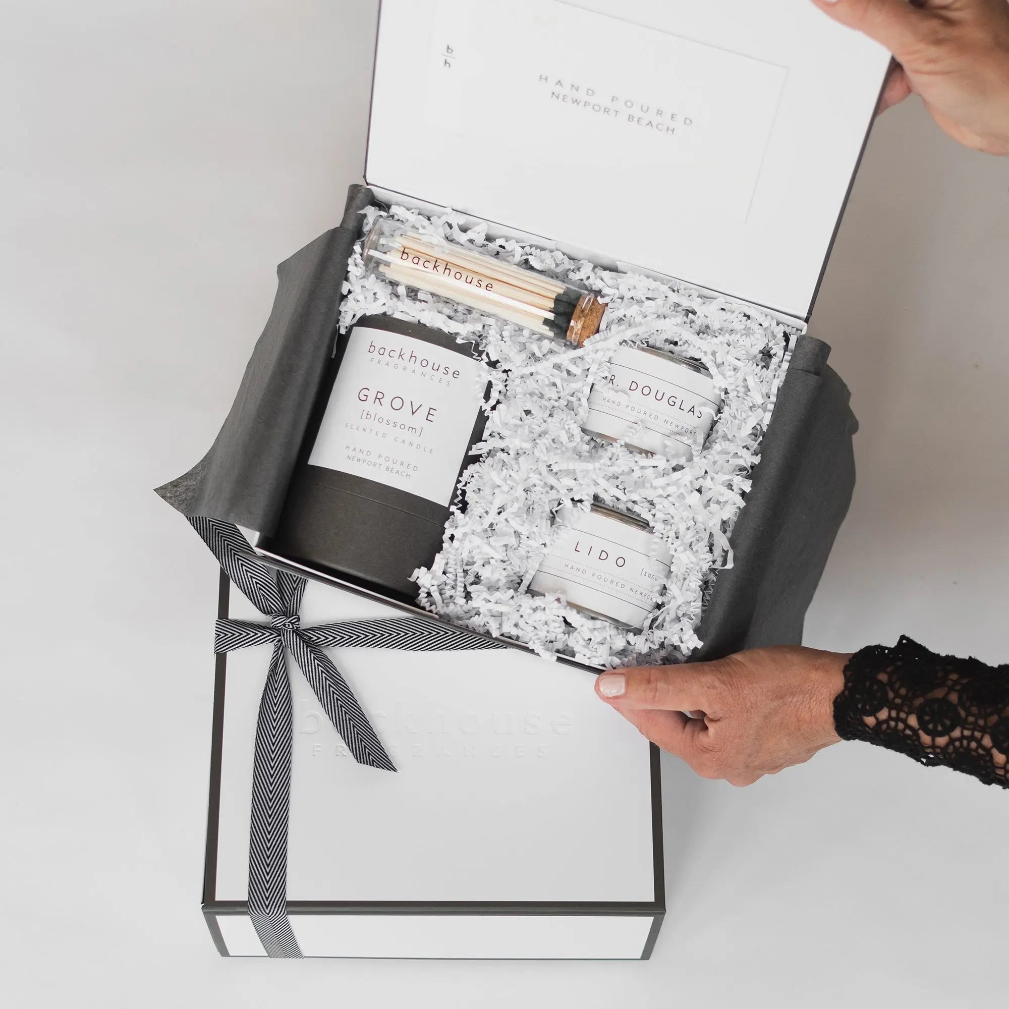 forestessentials ギフトセット Curated Candle Gift Set | Luxury Candle Discovery Box | Backhouse