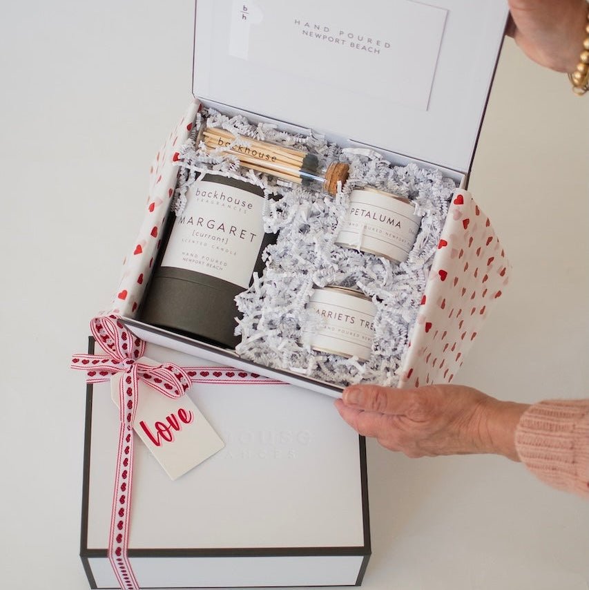 Curated Candle Gift Set | Luxury Candle Discovery Box | Backhouse