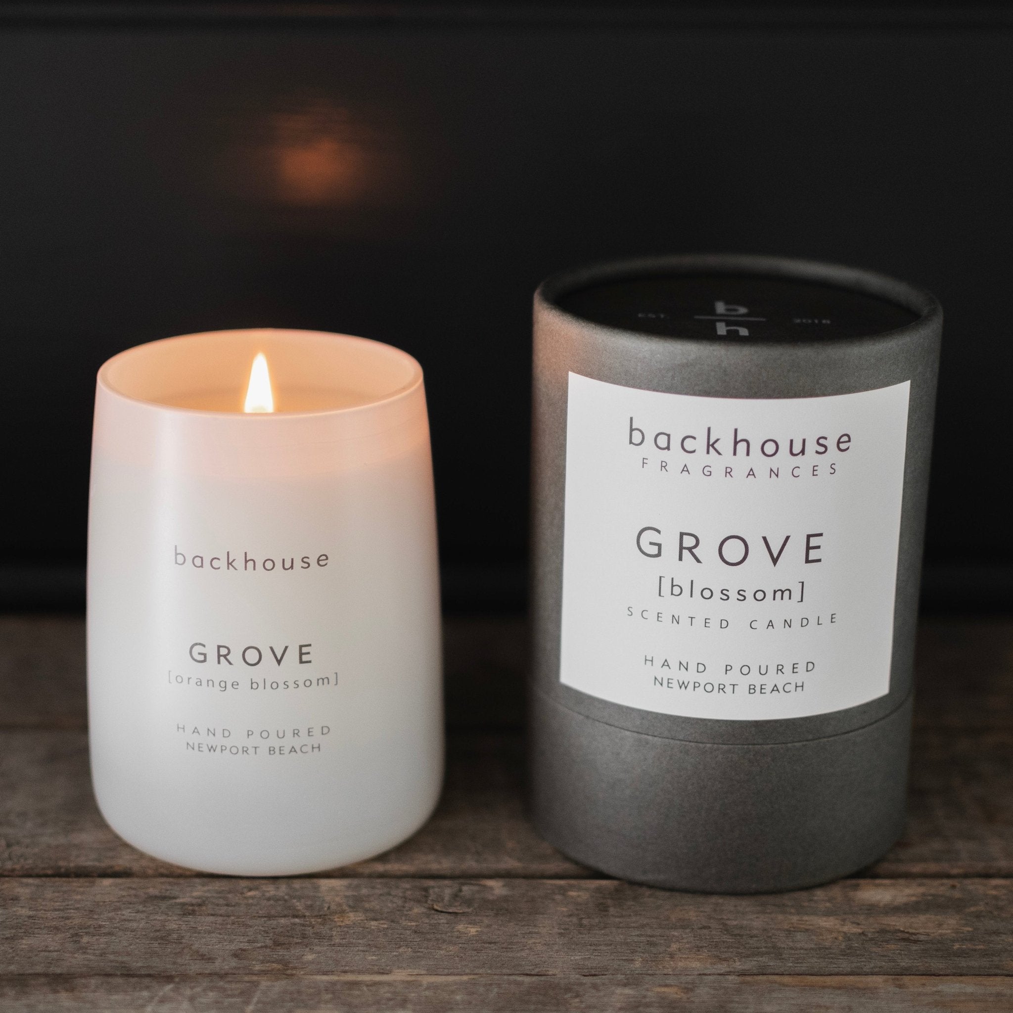 Backhouse Grove Orange Blossom Luxury Candle | Hand-Poured Gift