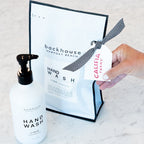 HAND WASH and gift tag