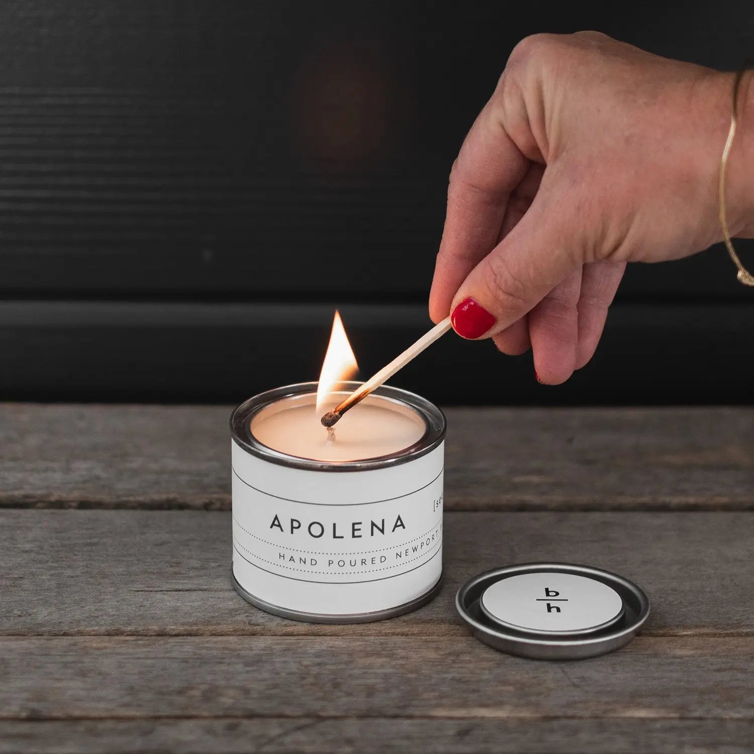 Backhouse Mini Apolena Sea Salt Sage Candle | Luxury Small Candle Gift