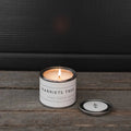 mini harriets tree grapefruit bergamot scented candle tin backhouse fragrances Newport Beach