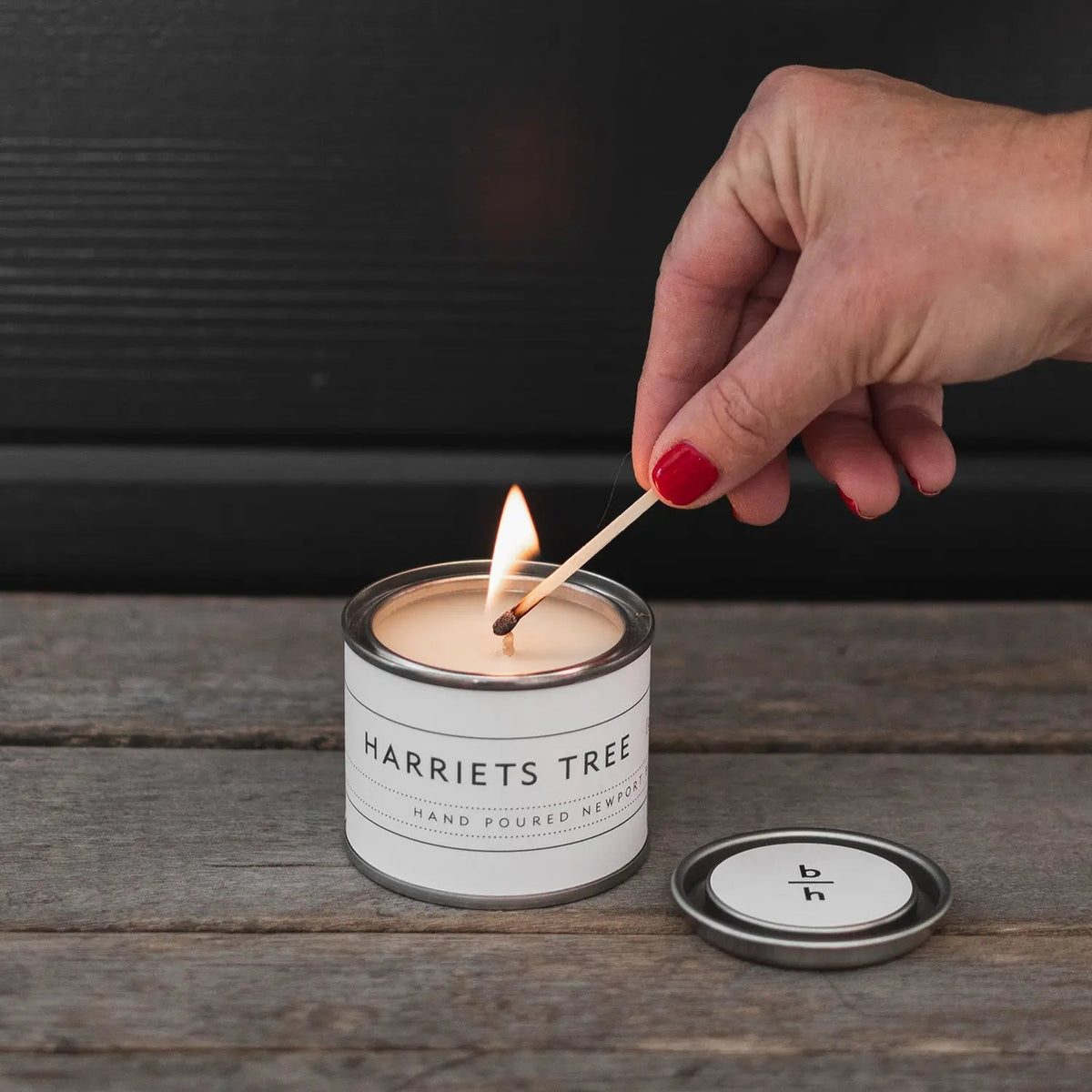 mini harriets tree grapefruit scented tin candle modern backhouse fragrances