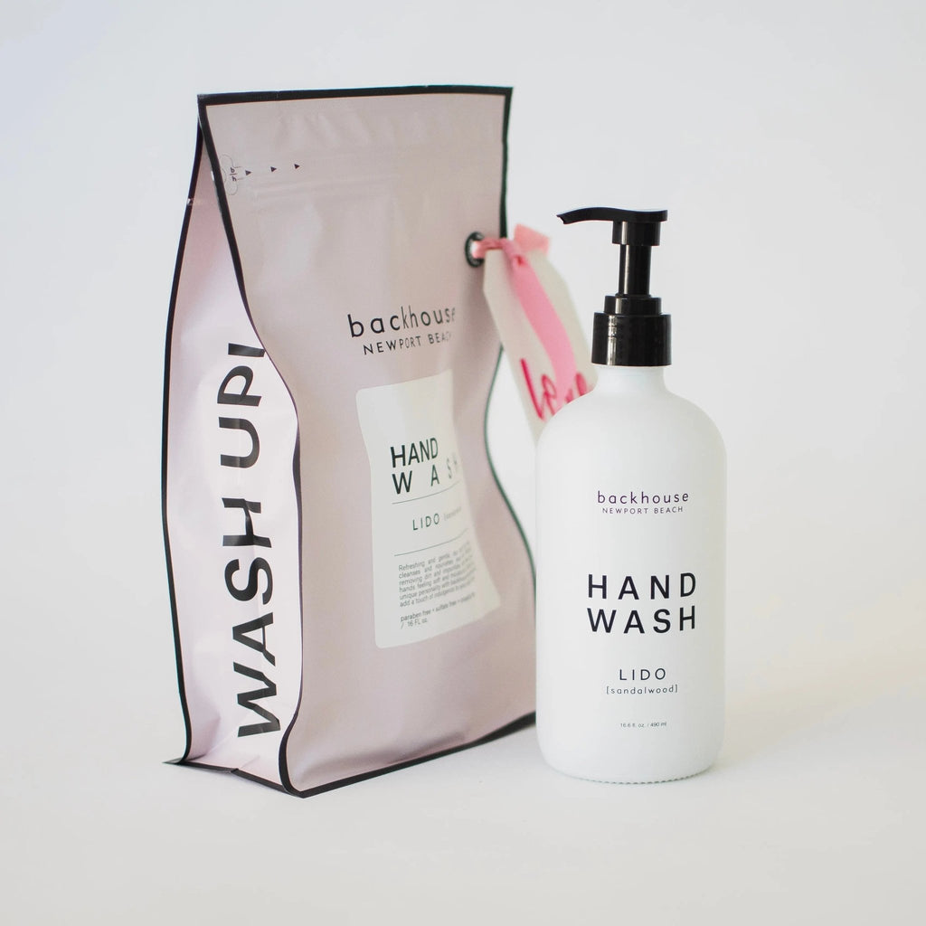 mother's day lido sandalwood musk hand wash backhouse fragrances