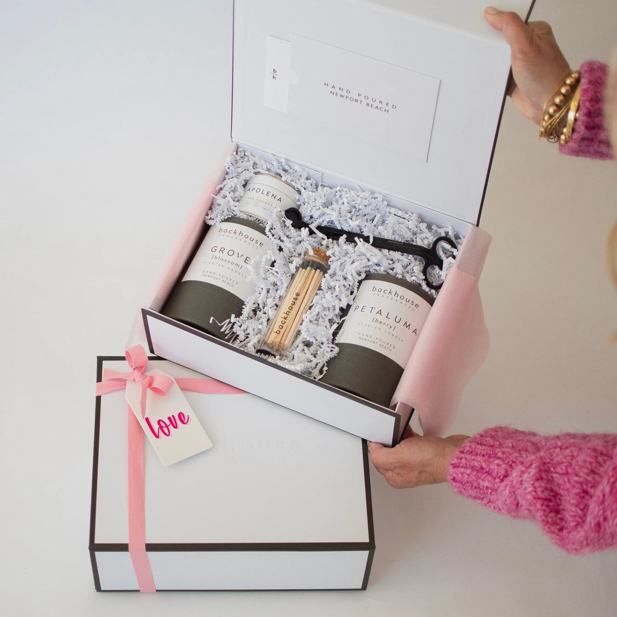 mother's day ultimate candle gift set backhouse fragrances Newport Beach