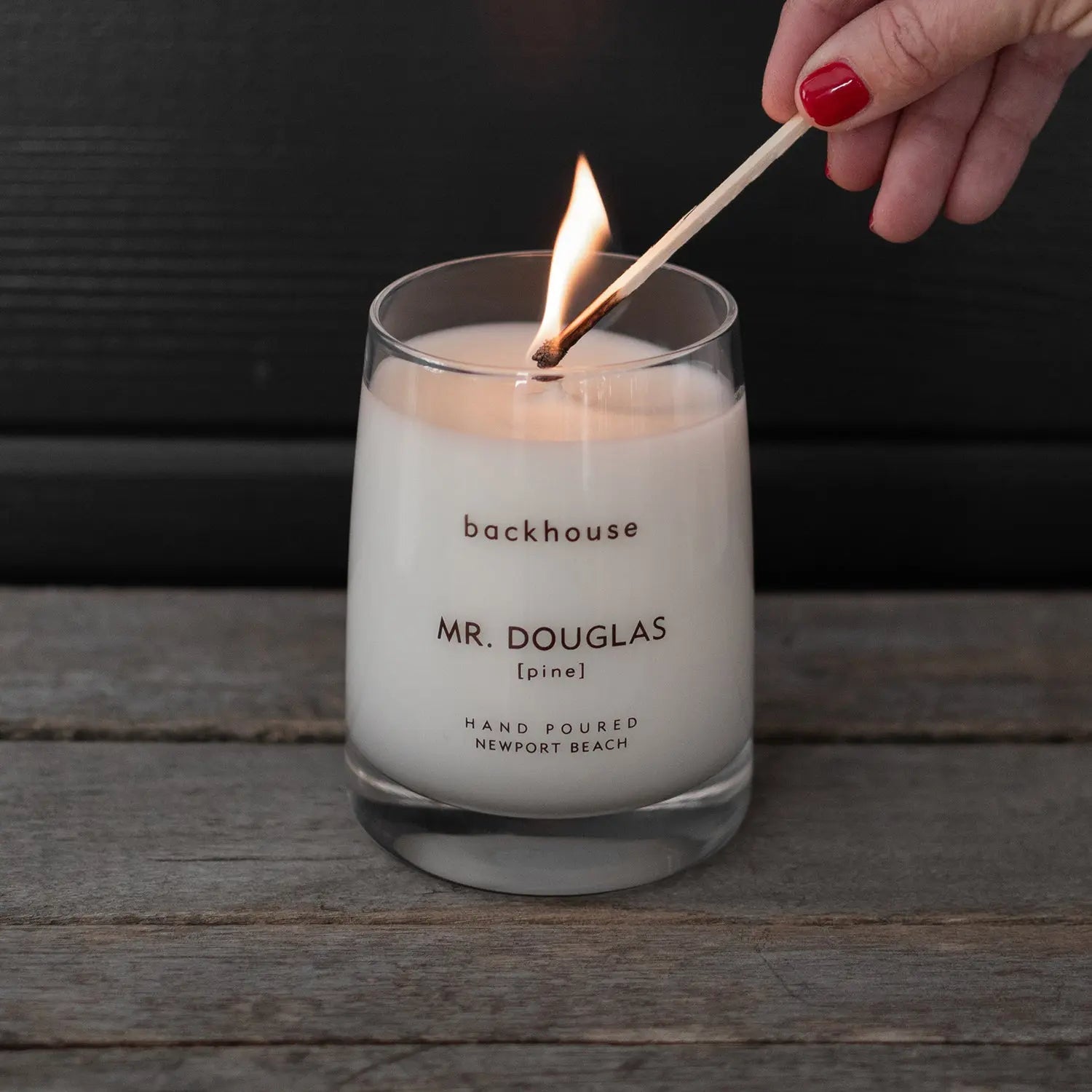 Backhouse Mr. Douglas Candle