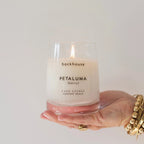 petaluma berry luxury scented candle hand-poured Newport Beach backhouse fragrances blackcurrant rose
