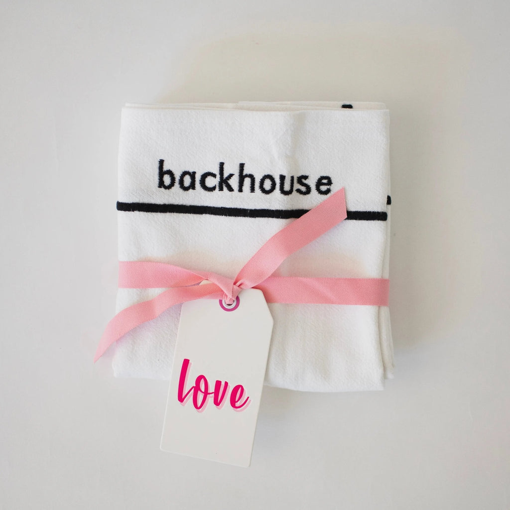 mother's day dish towel backhouse fragrances Newport Beach