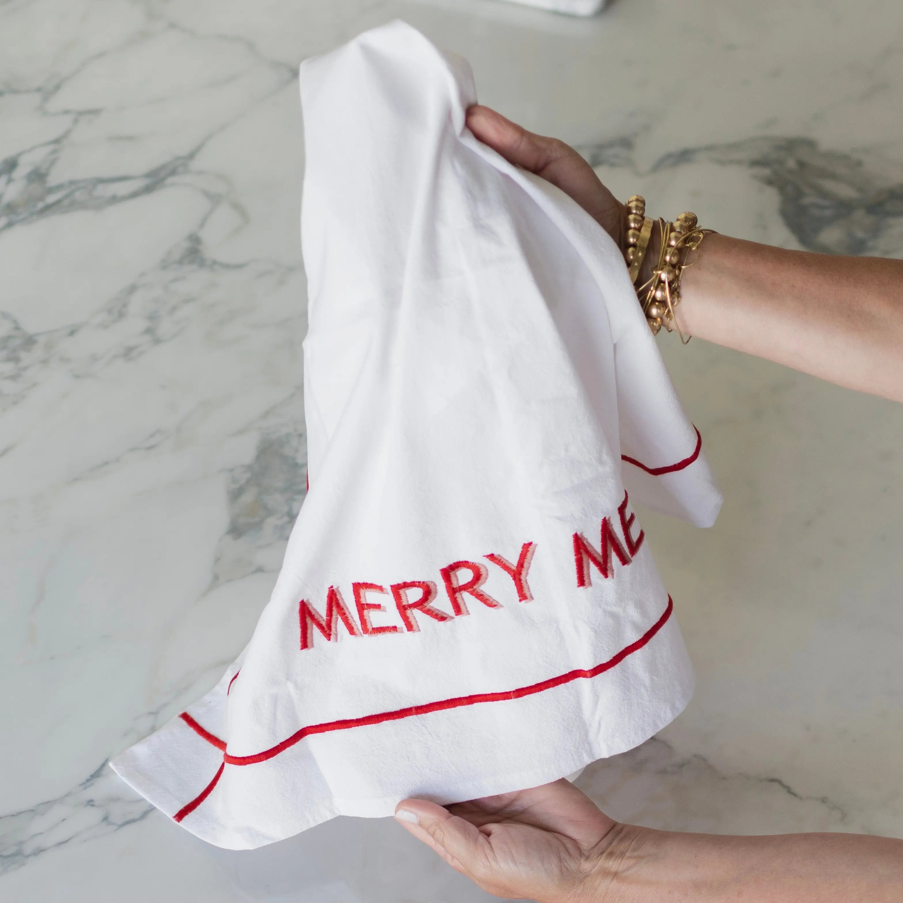 MERRY DISH TOWEL backhouse fragrances