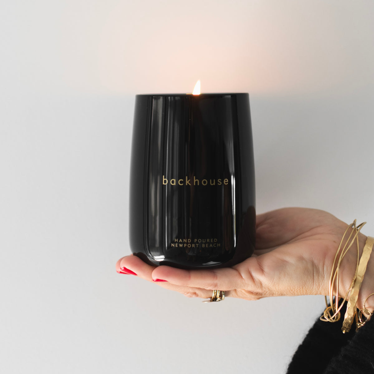 backhouse fragrances newport beach lido sandalwood scnted candle in modern farmhouse decor