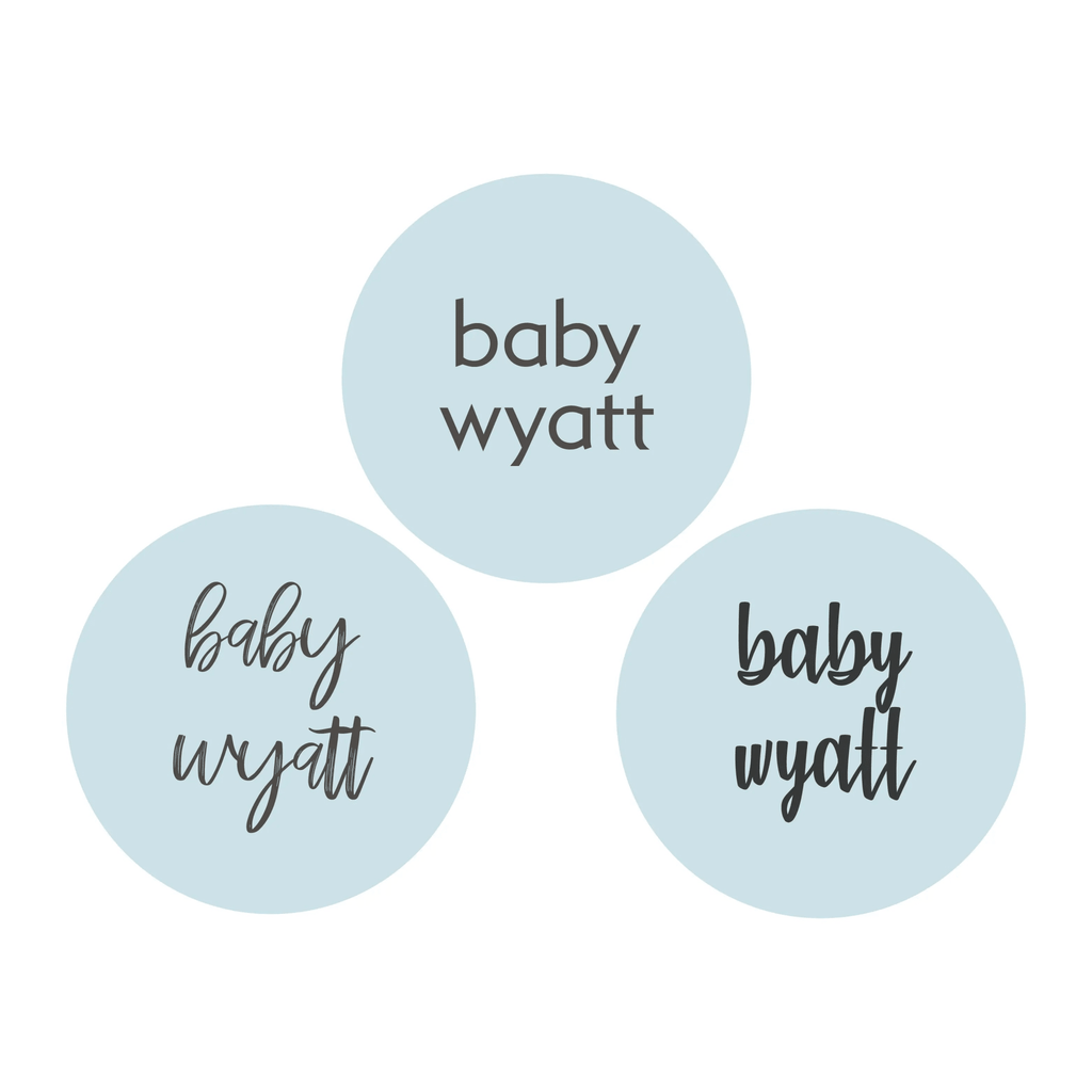 custom baby shower candle label design options backhouse fragrances personalized
