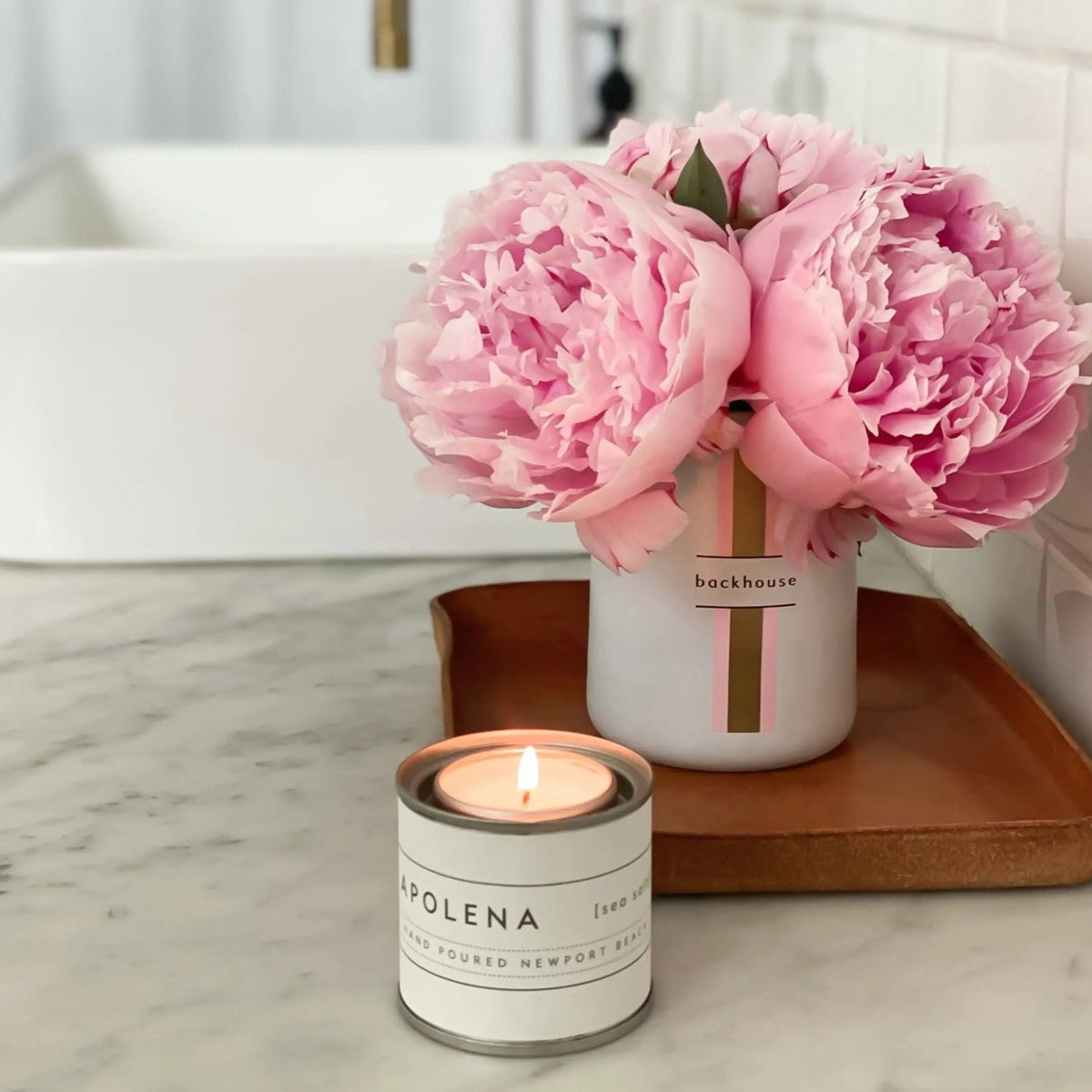 mini apolena sea salt sage scented tin candle modern backhouse fragrances