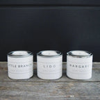 3 pack mini hand-poured artisan candles mother's day gift backhouse fragrances