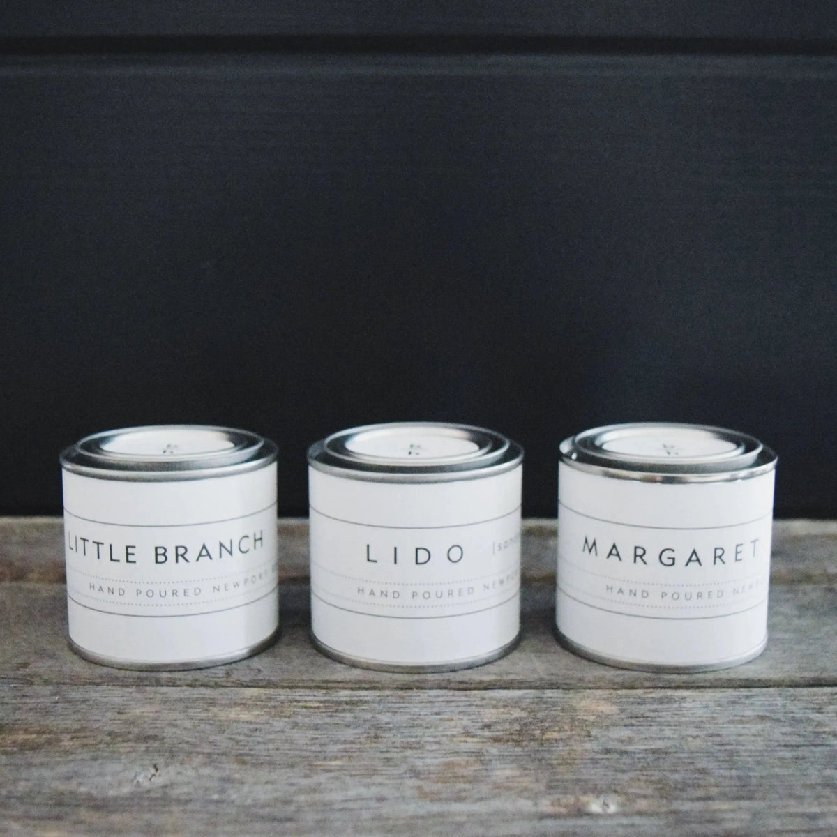 3 pack mini hand-poured artisan candles mother's day gift backhouse fragrances